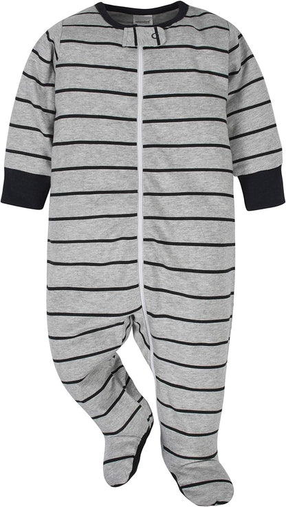 Baby-Boys 4-Pack Sleep 'N Play Footies