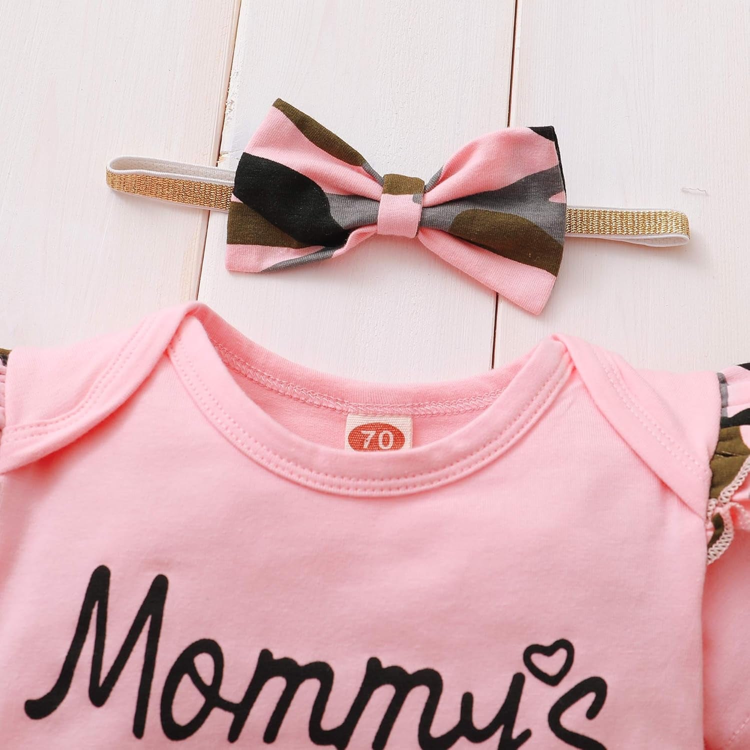 Baby Girl Clothes Toddler Girl Floral Ruffle Sleeve Shirt Pant Sets 3 Pieces Fall Winter Clothing for Girl Gifts 0-4T