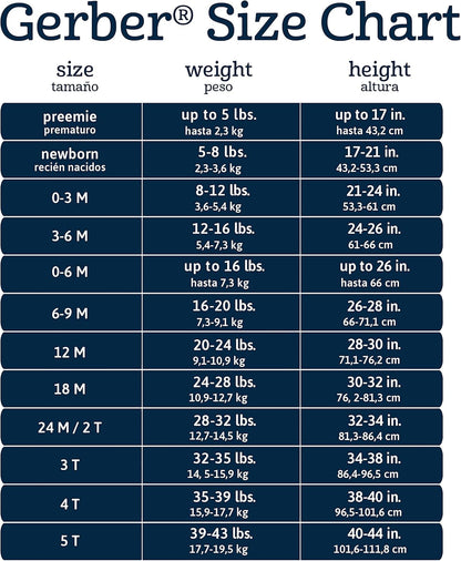 Baby-Boys 4-Pack Sleep 'N Play Footies