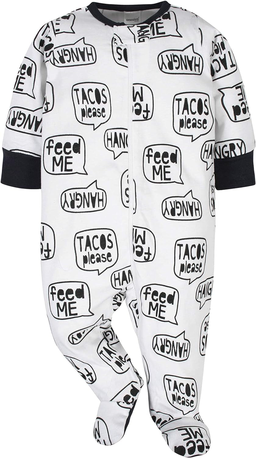 Baby-Boys 4-Pack Sleep 'N Play Footies